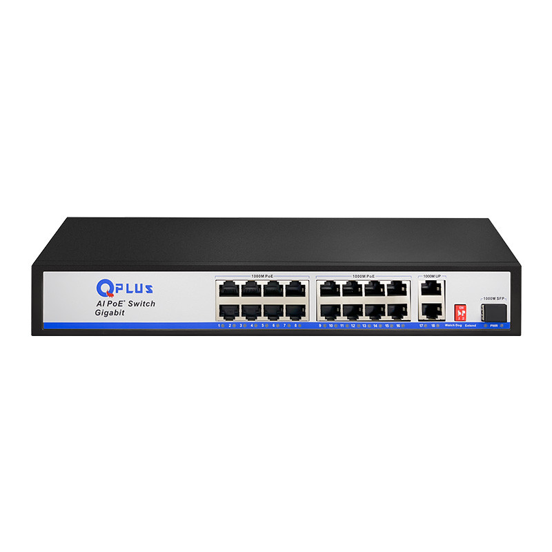 سوییچ 16 پورت کیو پلاس مدل PL-P1602G-S1