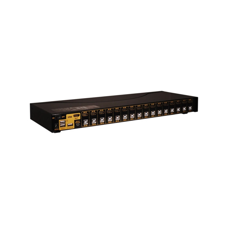 کی وی ام سوییچ 16 پورت HDMI مدل Ako