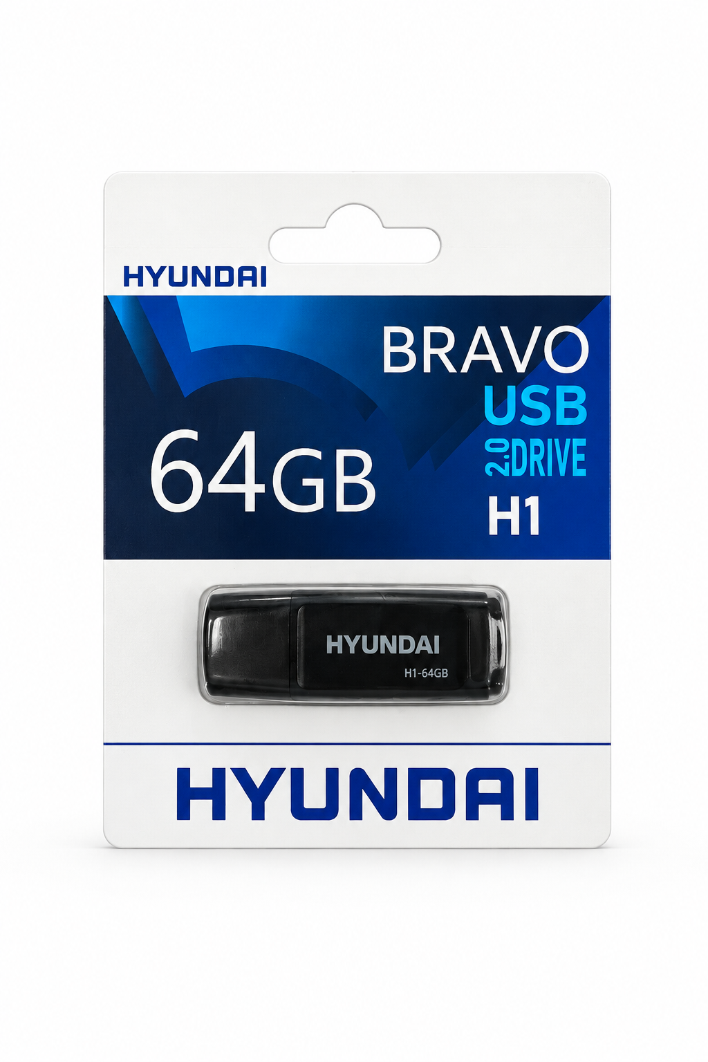 فلش مموری Hyundai Bravo H1 ظرفیت 64GB USB 2.0