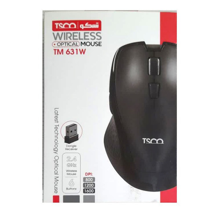 ماوس بی سیم تسکو TM 686W با اتصال 2.4GHz