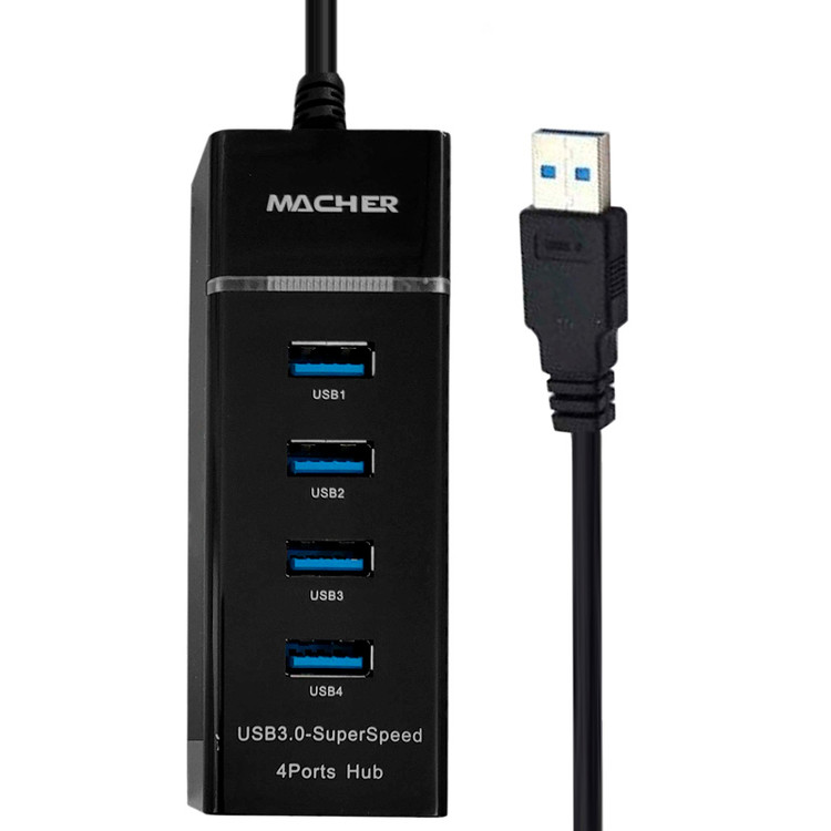 هاب USB 3.0 چهار پورت مچر مدل MR-211